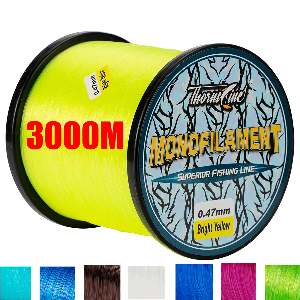 Thornsline Sedal Monofilamento 1000m 0,12-0,47mm Línea Suave - imagen 5