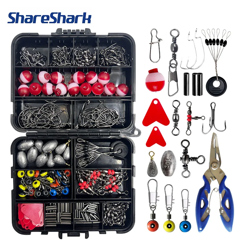 ShareShark Set Accesorios de Pesca con plomos y emerillones - imagen 4
