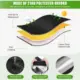 Funda impermeable cortacésped de empuje PA Oxford resistente exteriores - imagen 5