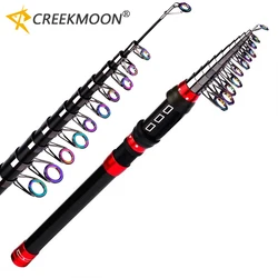 Caña Telescópica Carbono Ultraligera Spinning y Casting