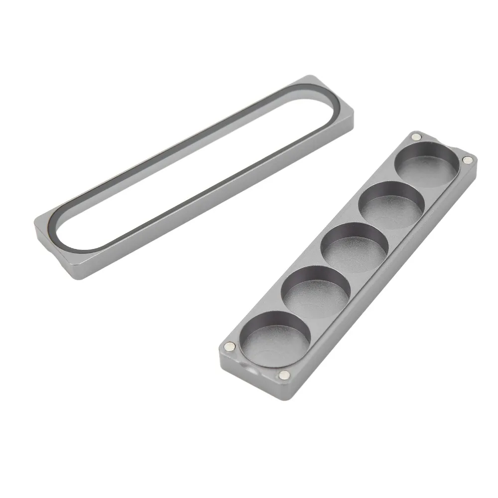 Caja portátil de aleación de aluminio para puntas de taco - imagen 2