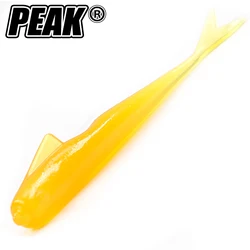 PEAK Cebos Flotantes TPR 10 Piezas – Señuelos blandos para lubina