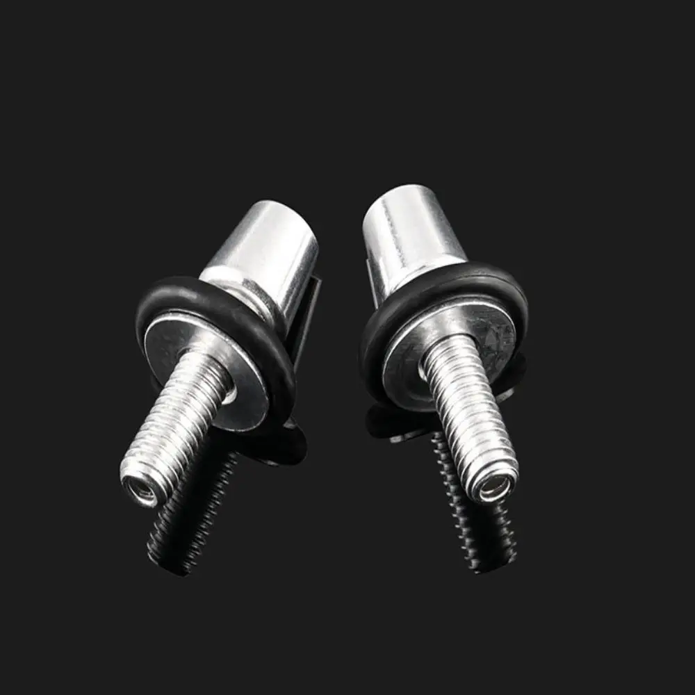 Tornillos de freno tipo C M6 de aleación aluminio plateados - imagen 2