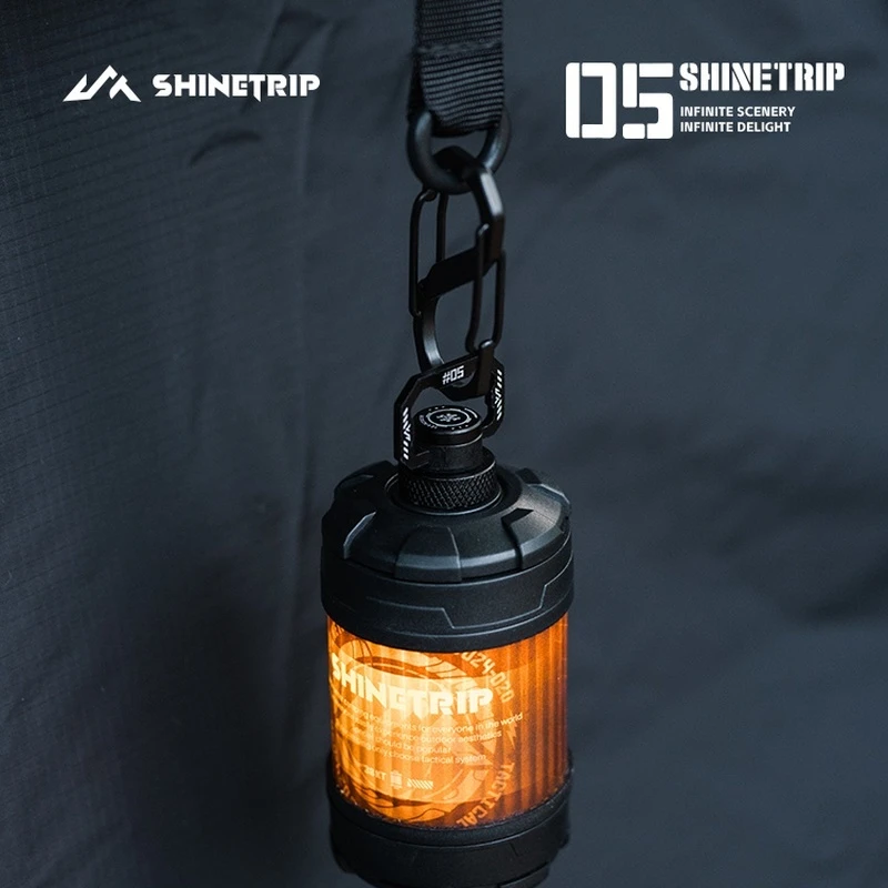 ShineTrip Lámpara de camping LED regulable 4 niveles con imán