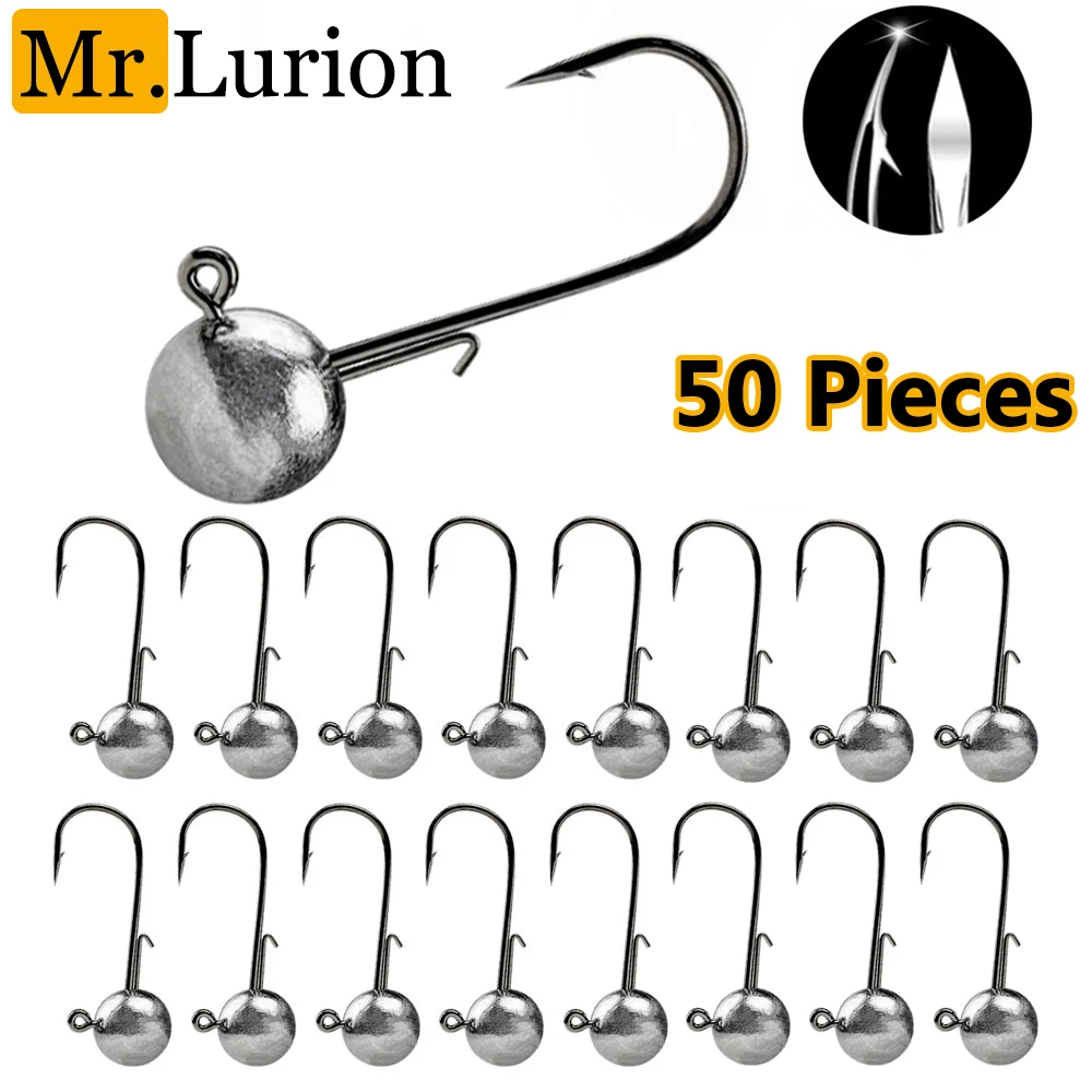 Anzuelos Jig Head MrLurion sin enganche – vástago mixto - imagen 2