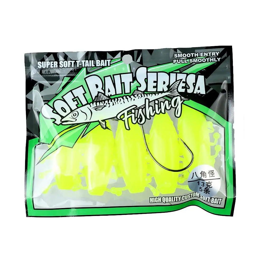Señuelo vinilo renacuajo con anzuelo crank para pesca - imagen 3