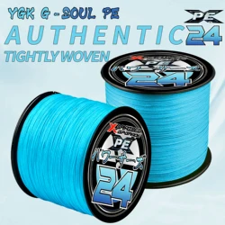 YGKX G-SOUL X24 Línea trenzada de PE multifilamento súper resistente