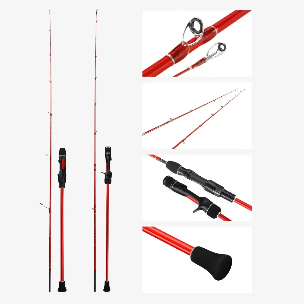 Caña Slow Jigging 1,8m 30-80g – Punta sólida para cola de goma - imagen 2