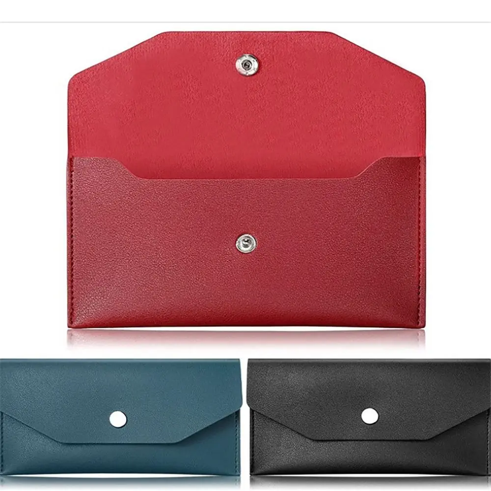 Cartera ultrafina de cuero PU para efectivo, tarjetero resistente - imagen 4