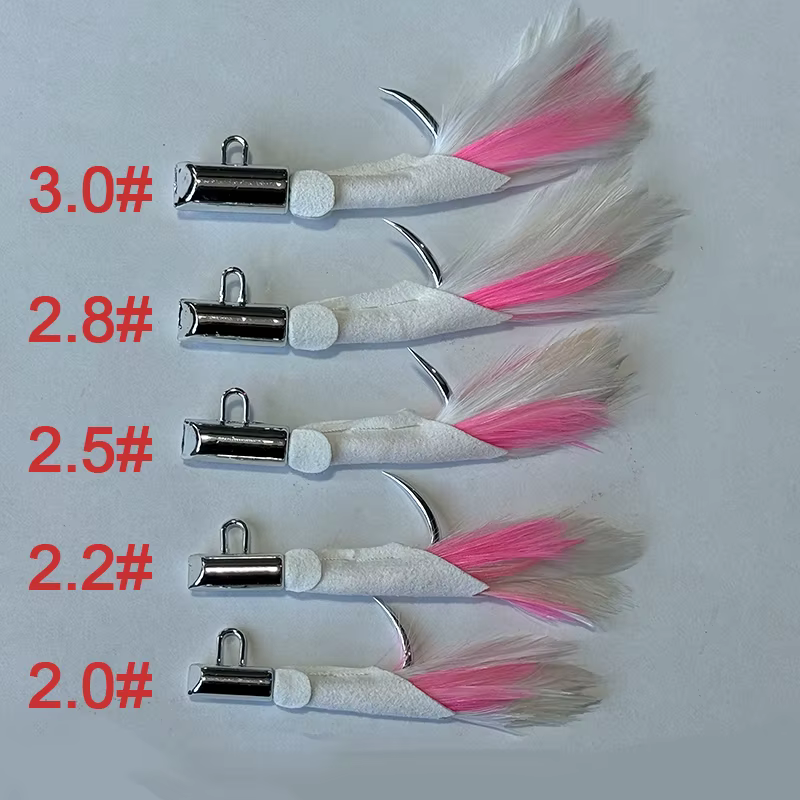 Anzuelo jigging TAKEDO HT01 galvanizado resistente para big game - imagen 2