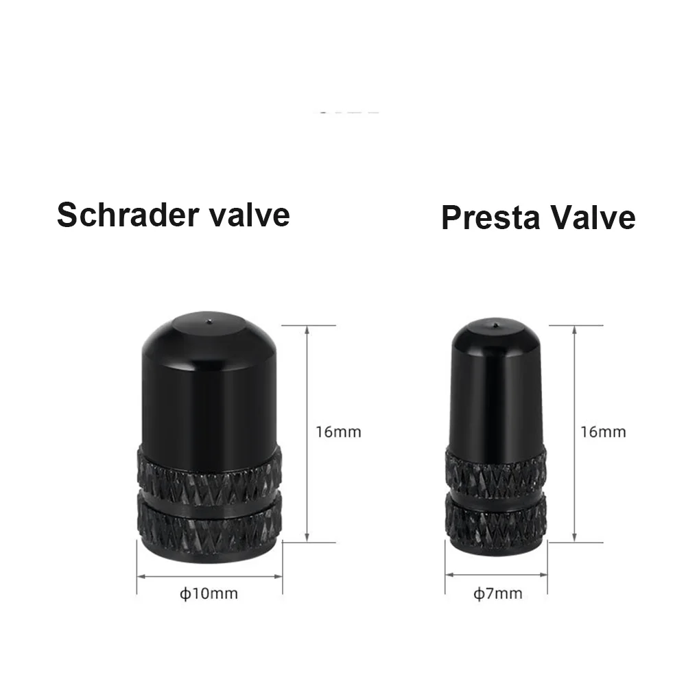 Tapas válvula aleación aluminio MTB antipolvo – Schrader y Presta - imagen 3