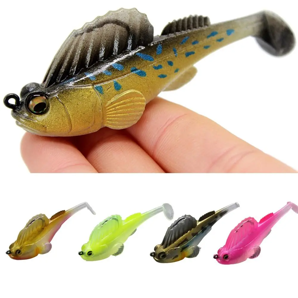 Sea Me Ga Bass señuelo cebo suave de silicona shad realista - imagen 5