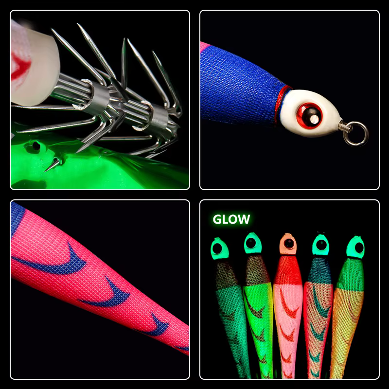 LETOYO Señuelo Calamar Luminoso TRAXEX 150-56g – Cebo Pulpo - imagen 5