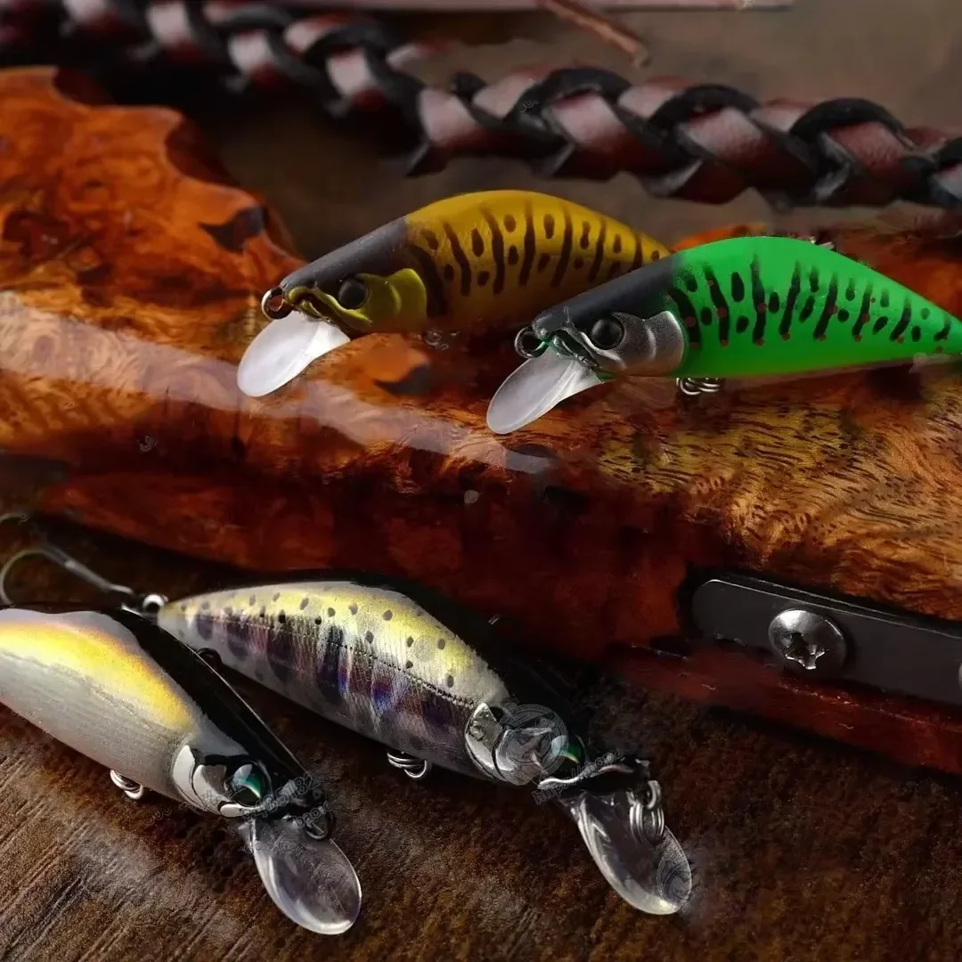 Señuelo Minnow hundimiento – Cebo duro plástico con natación realista - imagen 5