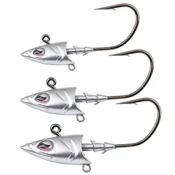 Jig Head Minnow Cabeza Ancha – Pesca en Agua Salada