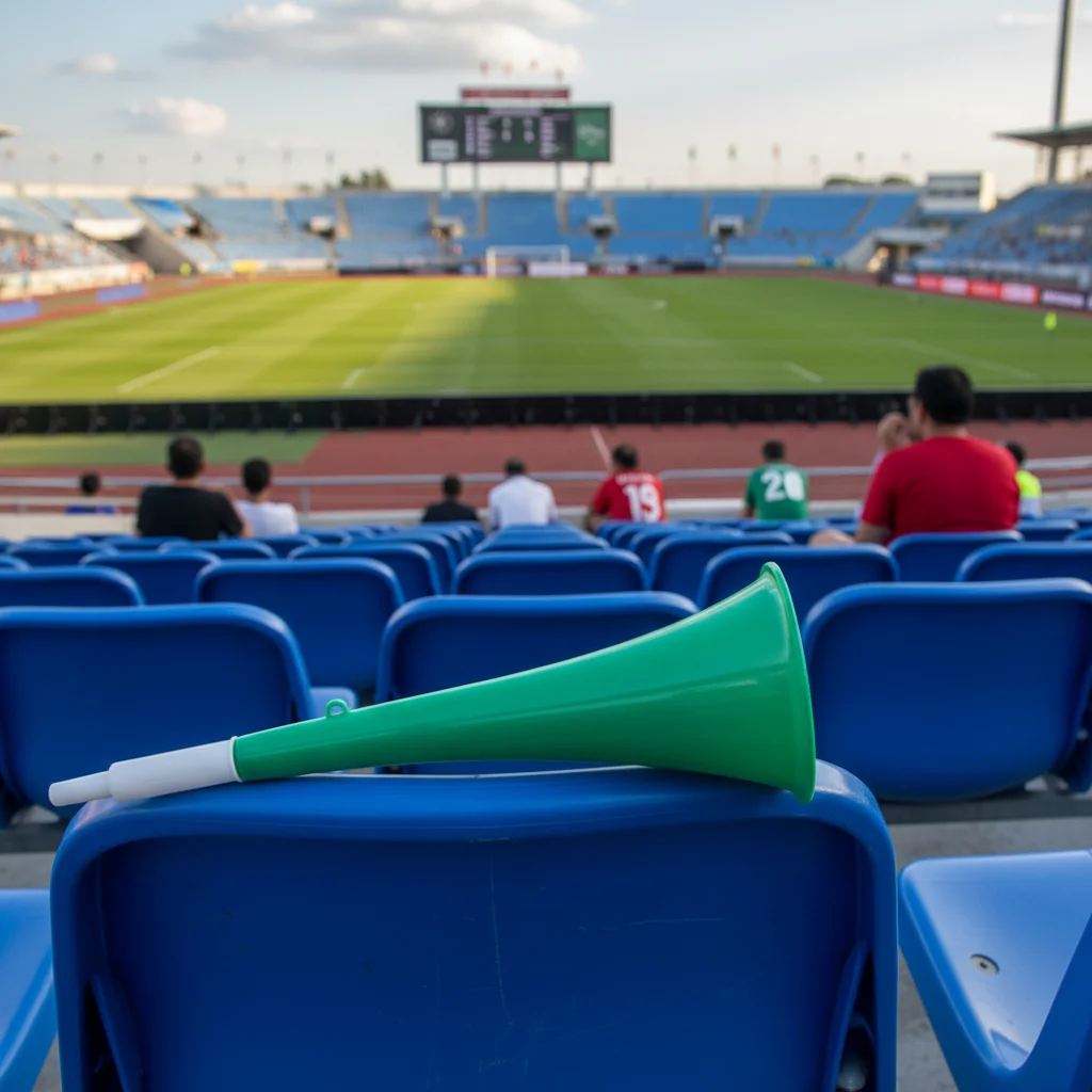 Vuvuzela portátil con cordón para animar en eventos deportivos - imagen 3