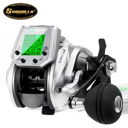 Carrete Electrónico Samolla Baitcasting – Resistente al Agua Salada