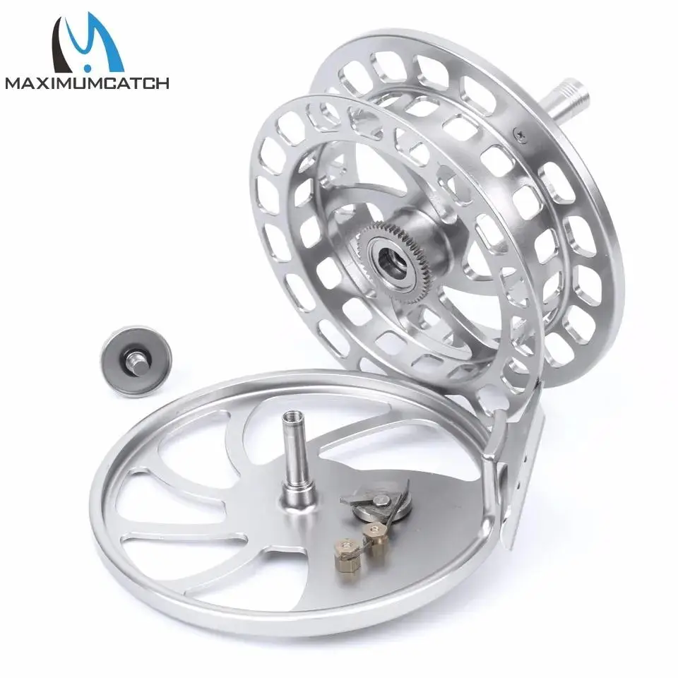 Carrete MAXIMUMCATCH aluminio CNC para salmón – Suave y preciso - imagen 2