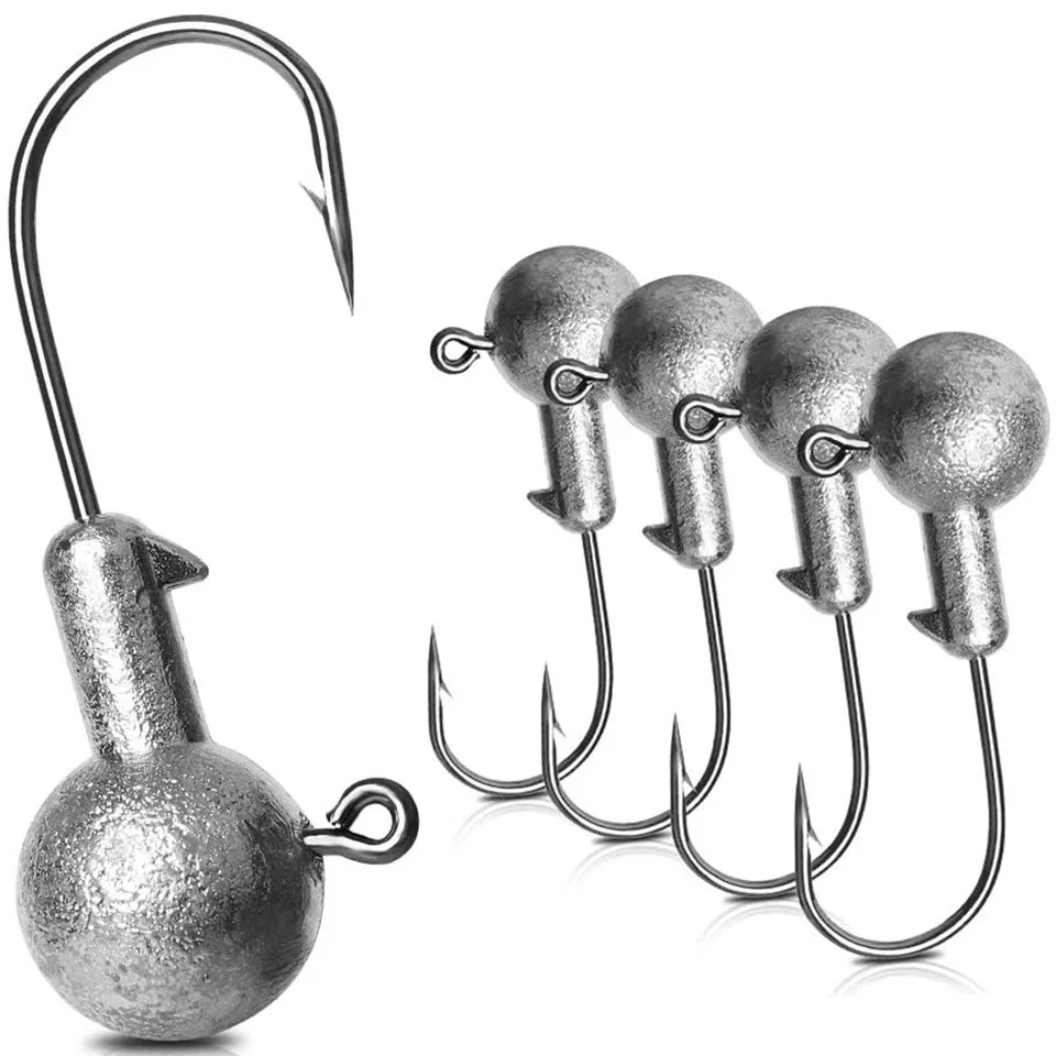Anzuelos Jig Head ponderados 3.5g-20g para carpa - imagen 5