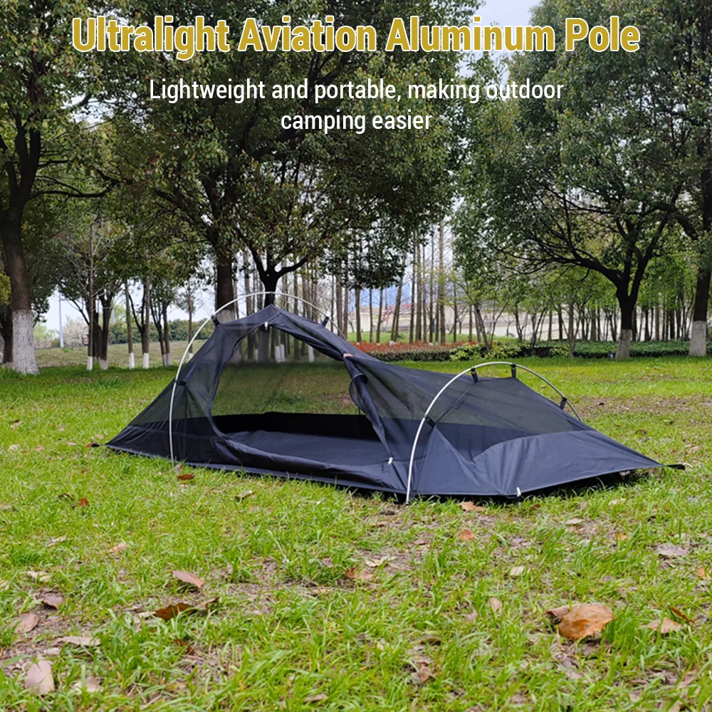 Tienda pesca ultraligera 1 persona aluminio 4 estaciones - imagen 2