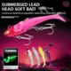 WALK FISH Jig head luminoso para lubina y lucio, vinilo - imagen 4