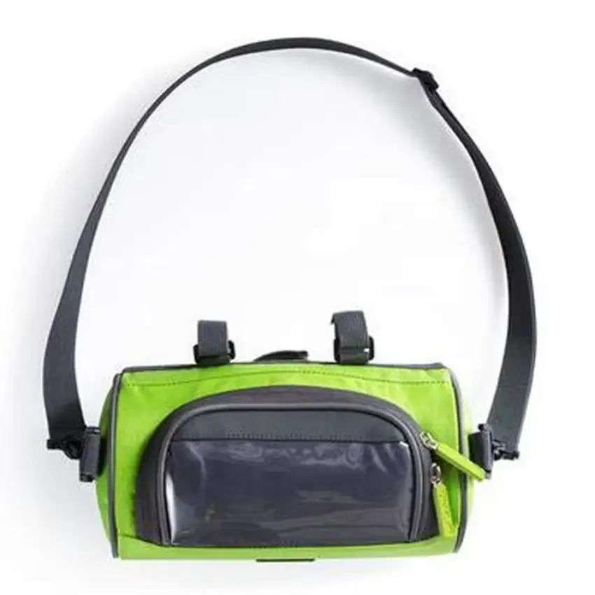 Bolsa de ciclismo con múltiples compartimentos