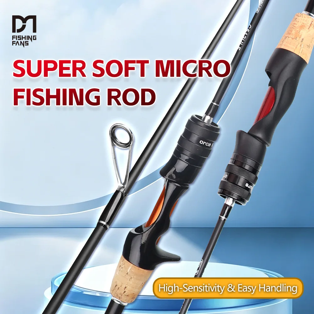 Caña ultraligera ORCA FishingFANS para spinning con punta sólida - imagen 5