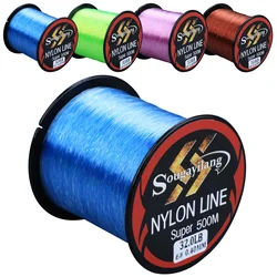 Sougayilang Línea de pesca nailon monofilamento abrasión