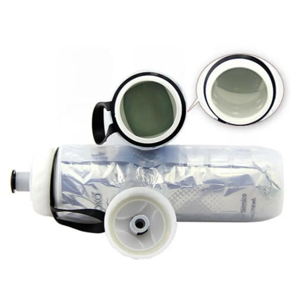 Botella de agua para bicicleta BPA libre, cantimplora ligera deportiva - imagen 4