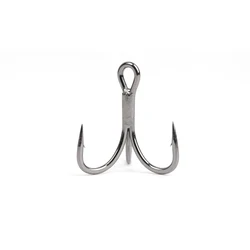 OUTKIT Anzuelo triple 3X con plumas - Pesca