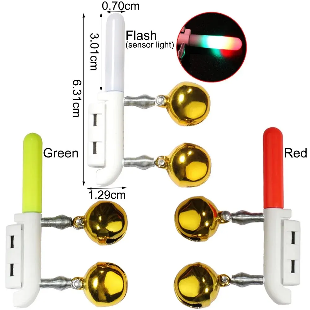 Alarma de picada con doble campana y linterna LED – Carga USB - imagen 4