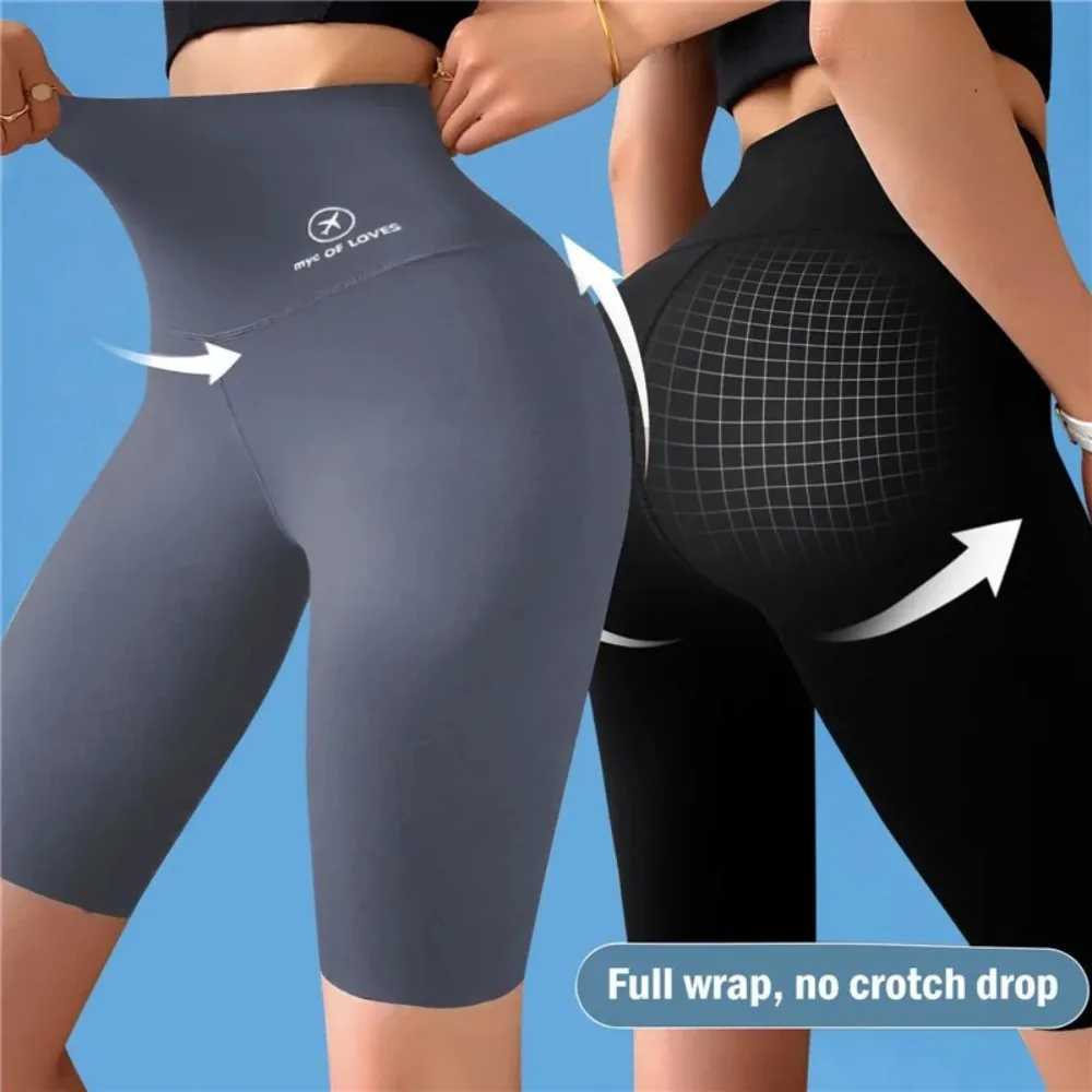 Mallas yoga cintura alta push-up elásticas finas ajustadas mujer - imagen 3