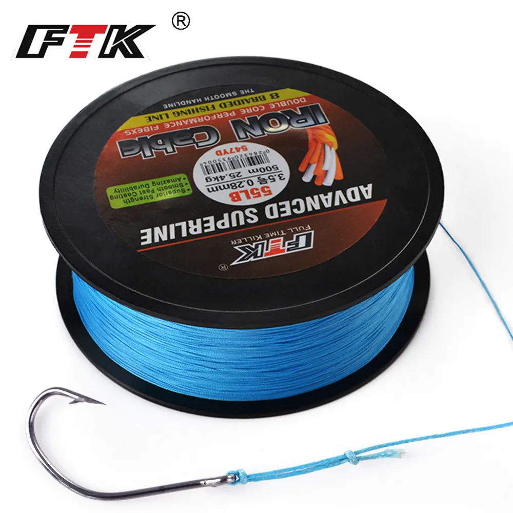 FTK Línea Trenzada PE 8 hebras 23-85LB Alta resistencia - imagen 5