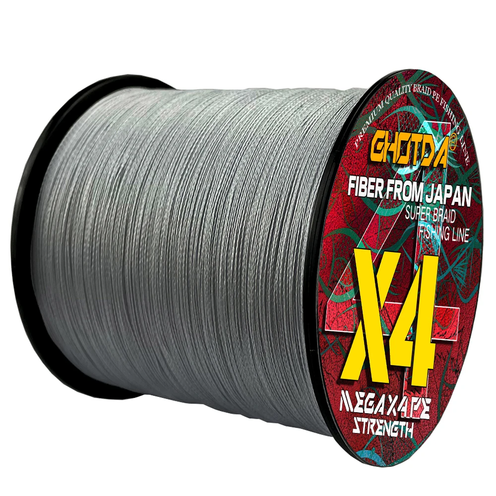GHOTDA sedal trenzado antimordida PE multifilamento para pesca en aguas - imagen 3