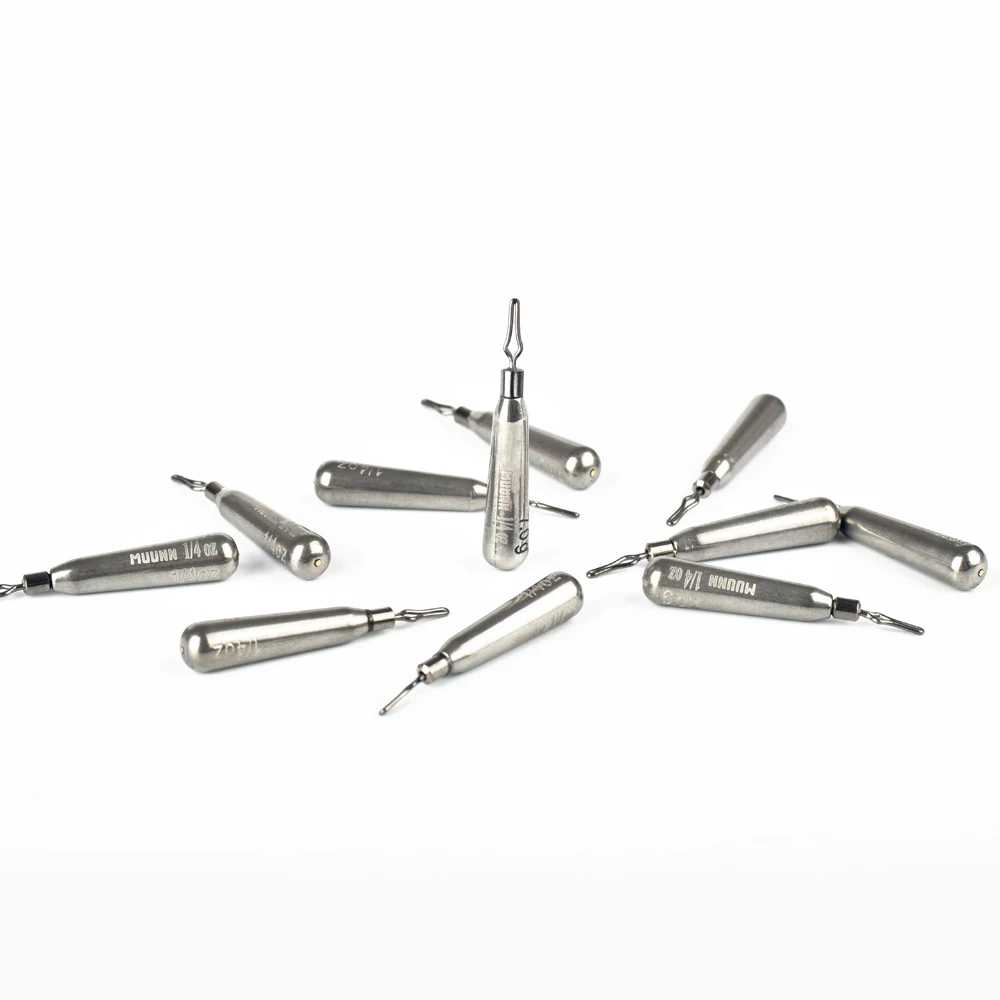 Pesas Drop Shot MUUNN para lubina – plomos compactos de aparejo - imagen 2