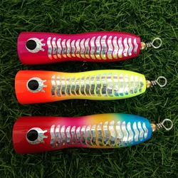Swolfy Popper de madera artesano – Señuelo de superficie para sal