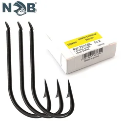 NGB anzuelos de carbono 2515BL punta larga afilada