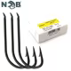 NGB anzuelos de carbono 2515BL punta larga afilada