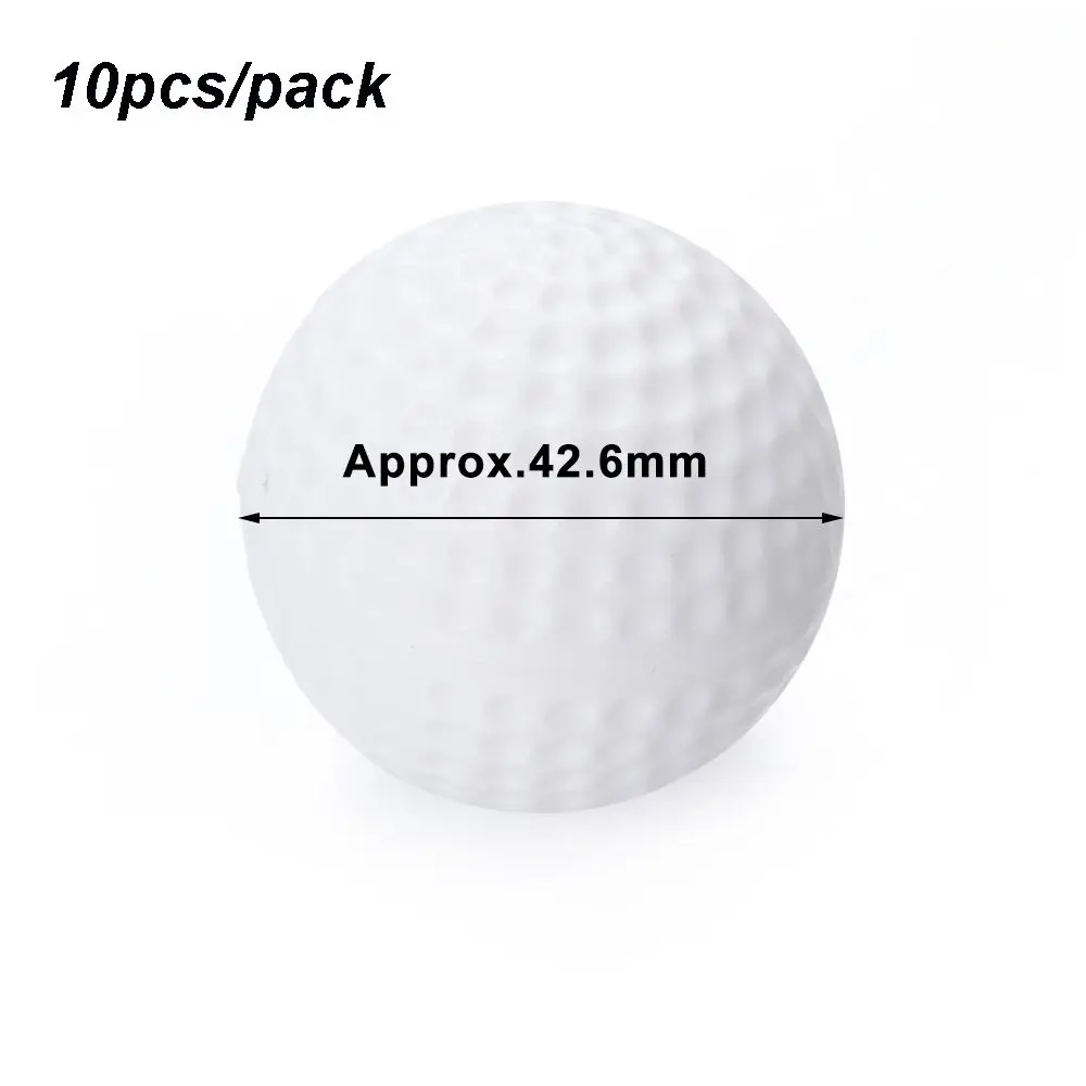 Textura y diseño de la pelota de golf de aire suave en color blanco