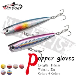 Walk Fish Popper flotante para agua salada