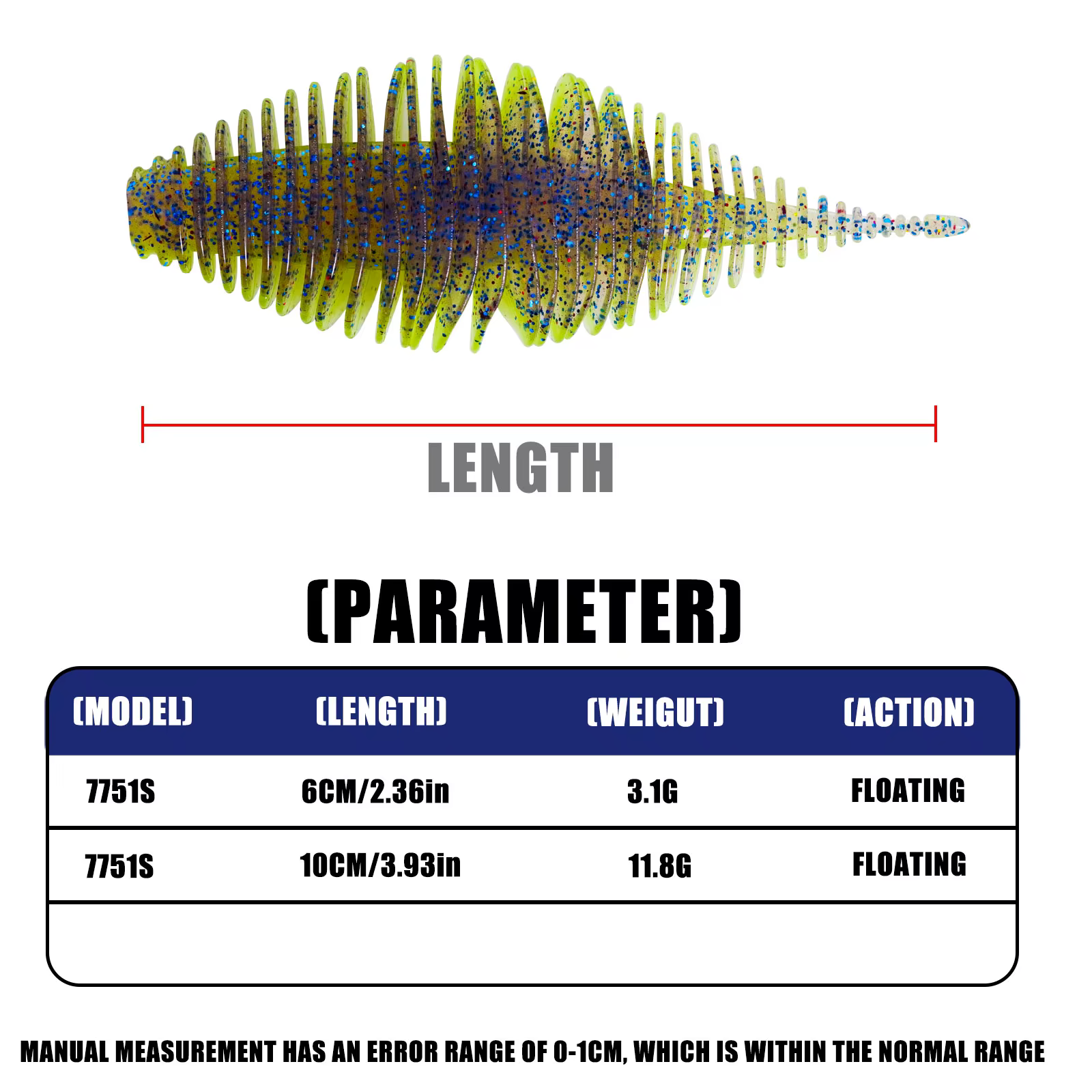 OUYALINE Swimbait de silicona para lucio – Señuelo nadador blando - imagen 3