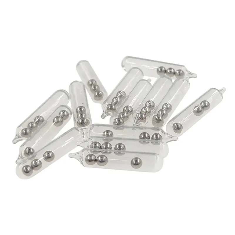 Sonajeros y cucharas de vidrio con tubo de inserción para piezas