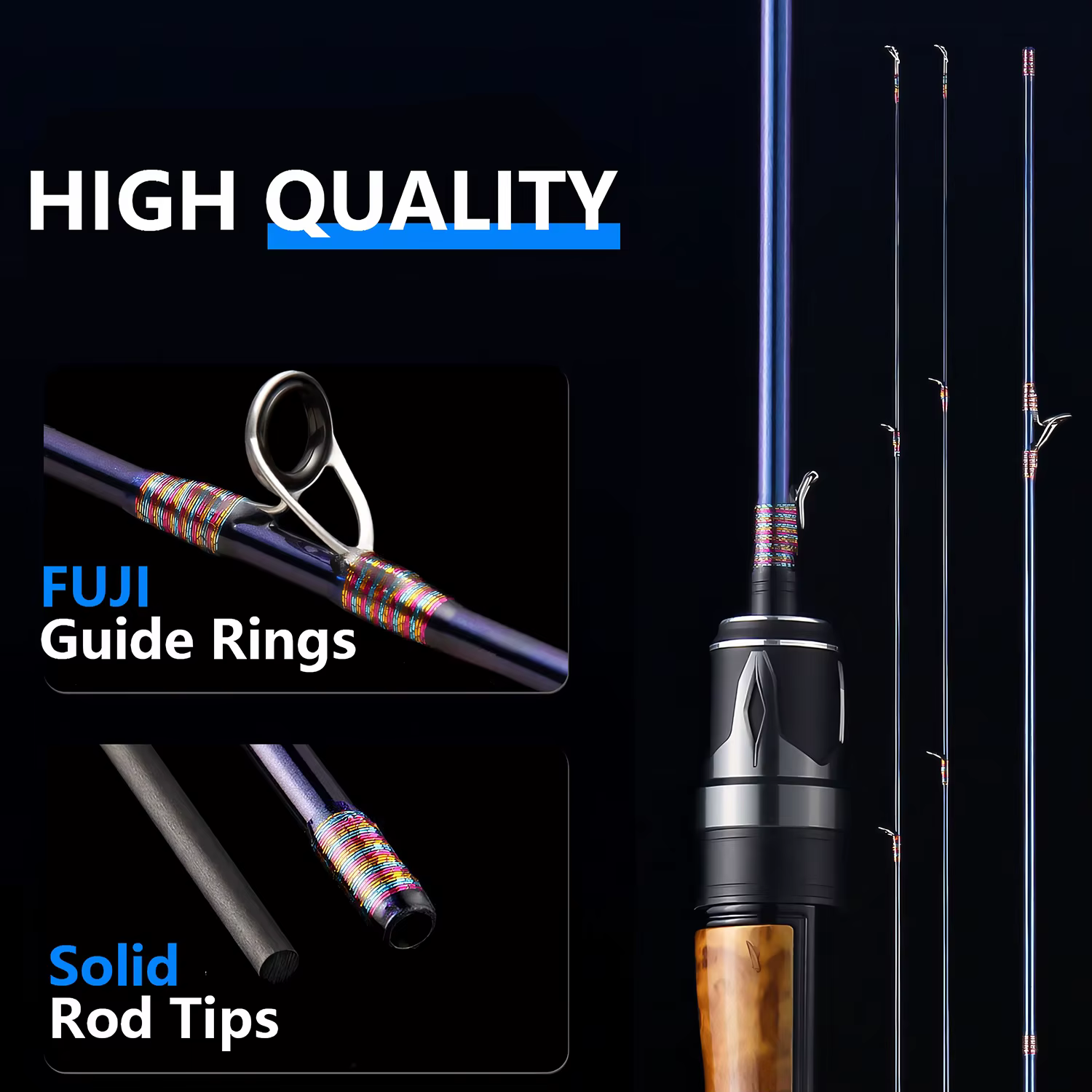 Fuji Ultraligeros Anillos guía para cañas de pescar - imagen 4