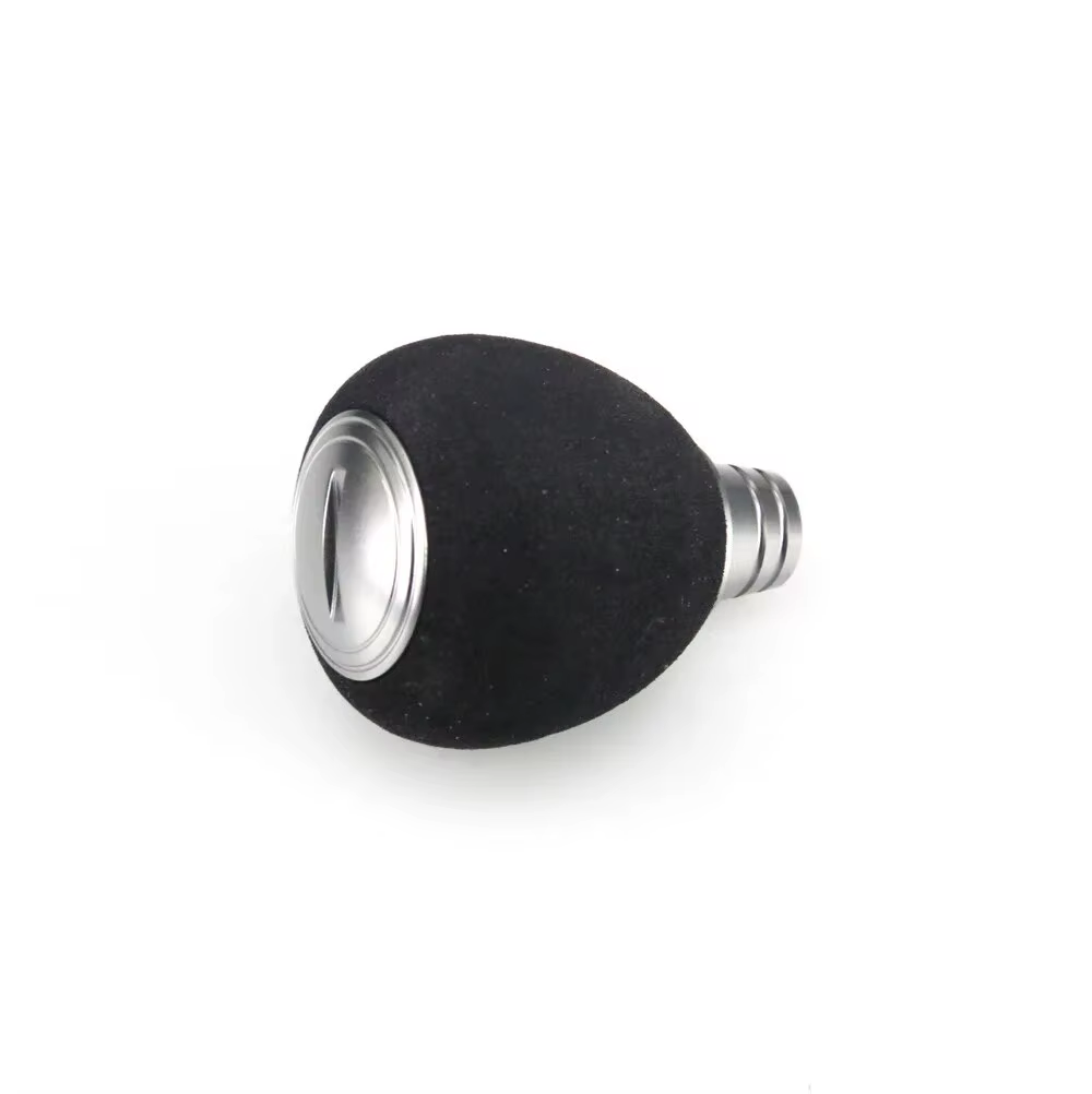 Mango EVA carrete spinning – Recambio ergonómico verde oro plata - imagen 5