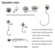 Plomos Cheburashka para Jig Head lisos con aroma para lubina