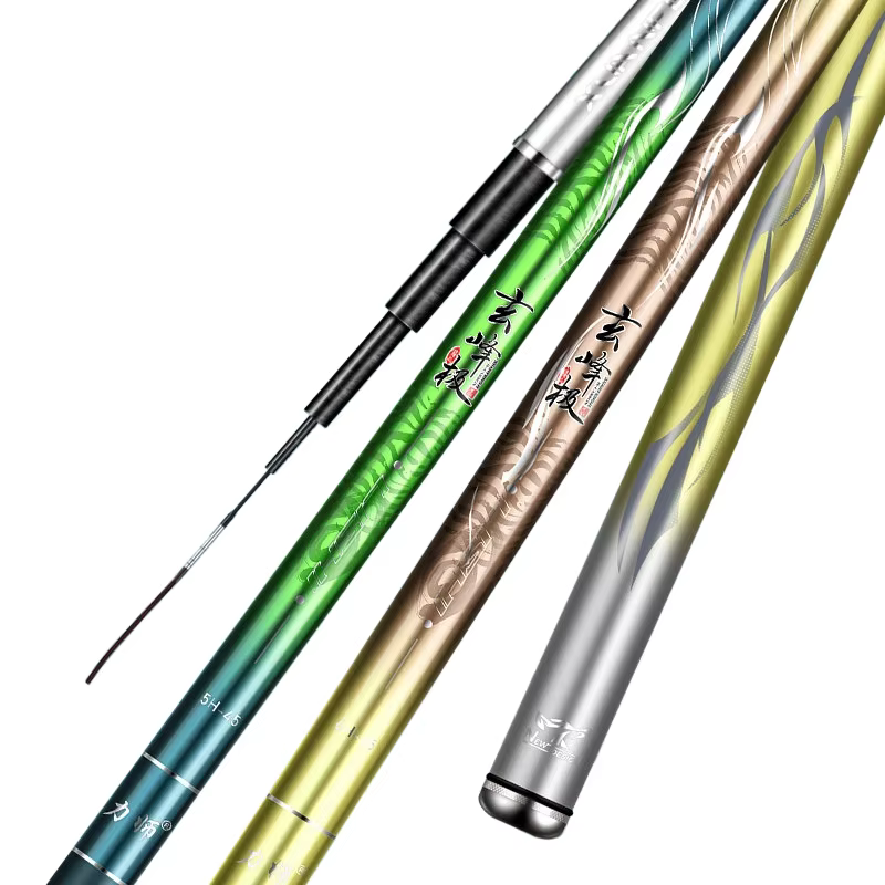 Caña ultraligera de carbono sección corta para carpas y carasúas - imagen 2