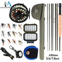 Maximumcatch Traveler kit caña mosca carbono con carrete y línea
