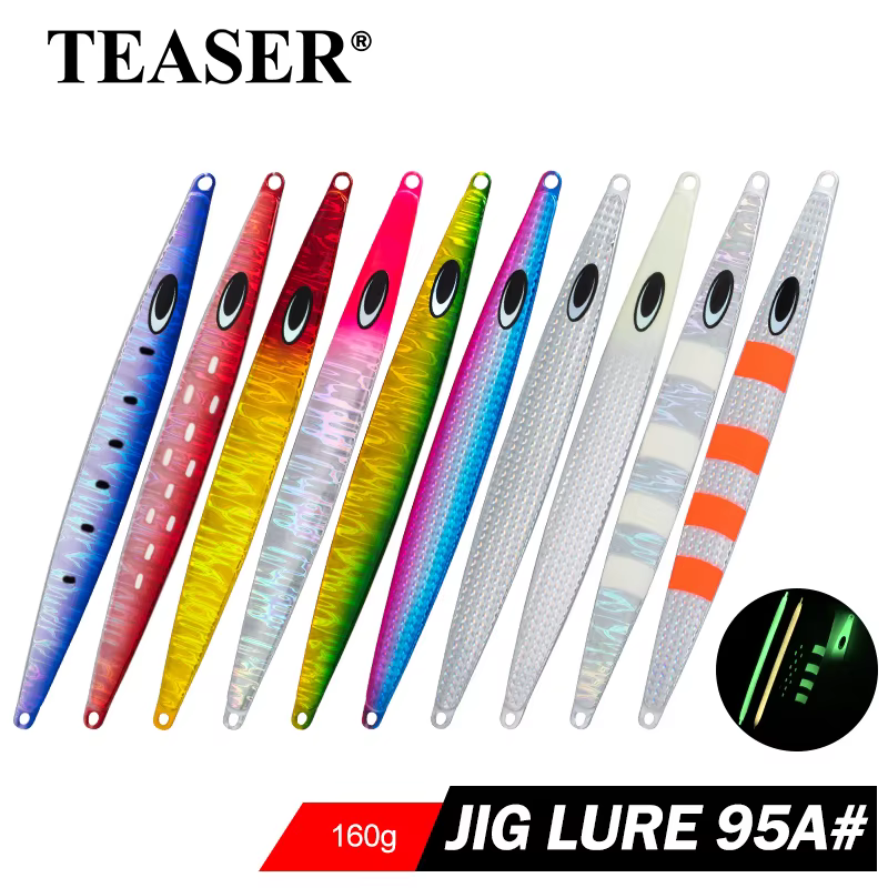 Teaser J95A Placa de Hierro Slow Vibration Waterbird – Para Pesca en Mar