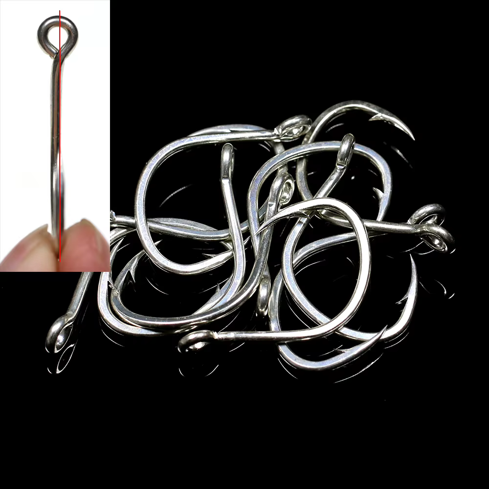 ICERIO Anzuelos Jigging para agua salada con púas de acero al carbono - imagen 3