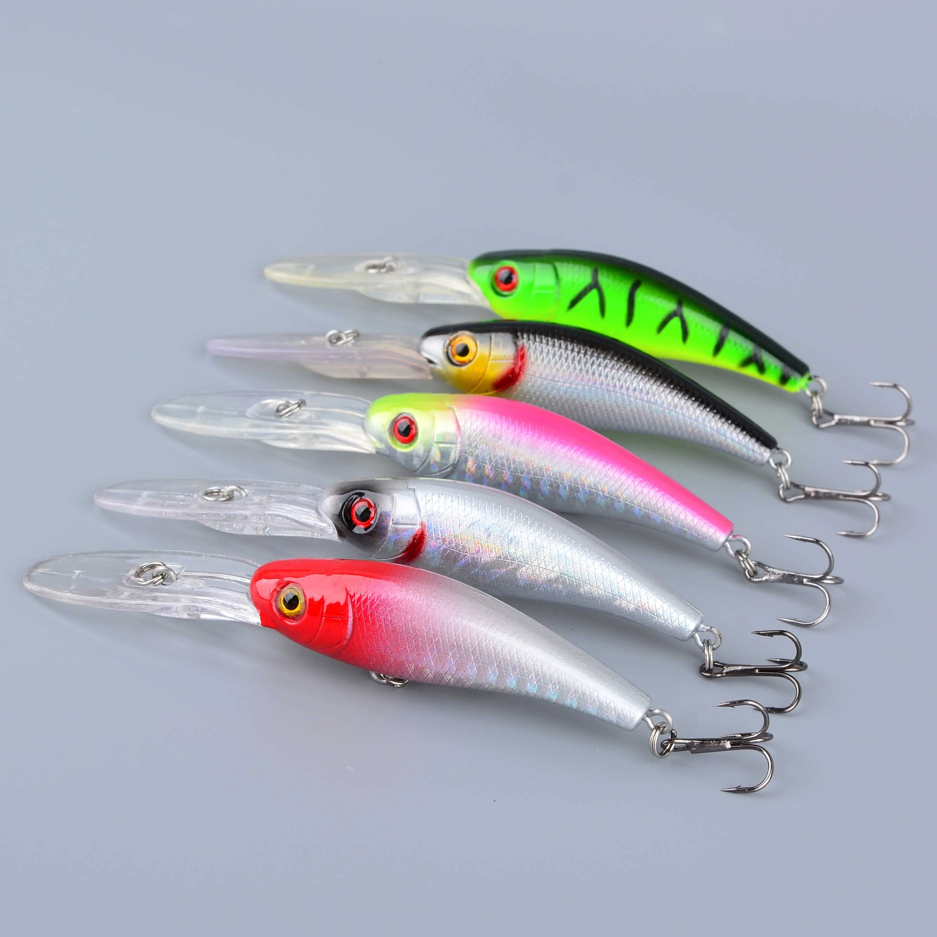 Señuelos de pesca artificial realistas con ojos 3D – imitaciones - imagen 5